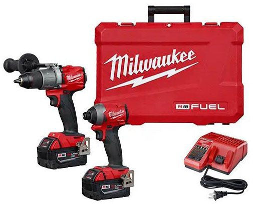 Milwaukee Tool 2997-22 Combinational Hammer Drill and Impact Driver Kit