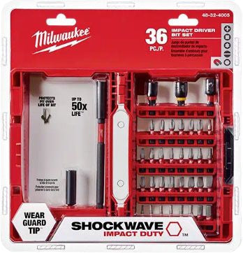 Milwaukee Tool 48-32-4005 Driver Bit Set