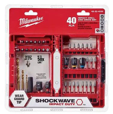 Milwaukee Tool 48-32-4006 Driver Bit Set