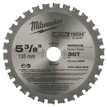 Milwaukee Tool 48-40-4075 Circular Saw Blade