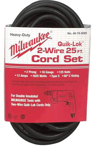 Milwaukee Tool 48-76-5025 Reversing Drill Cord Set