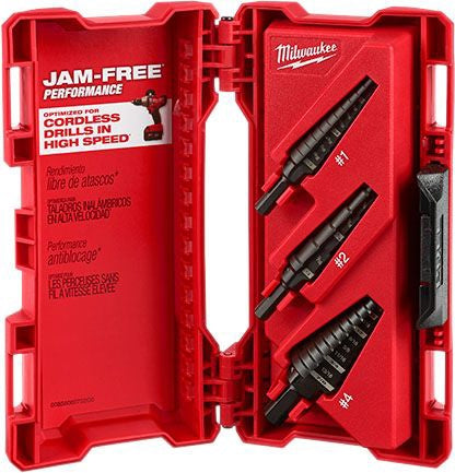 Milwaukee Tool 48-89-9221 Step Drill Bit Set