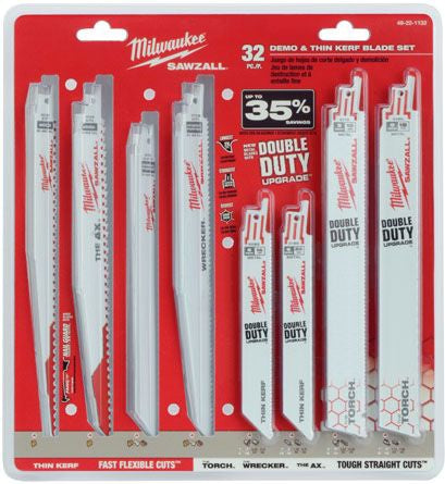 Milwaukee Tool 49-22-1132 Saw Blade Set