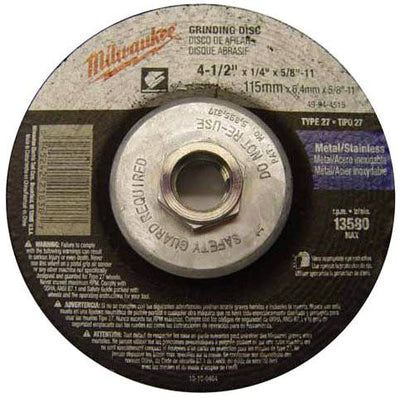 Milwaukee Tool 49-94-4515 Grinding Wheel