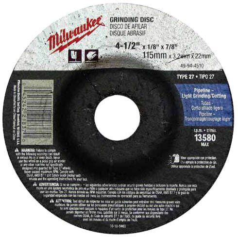 Milwaukee Tool 49-94-4520 Grinding Wheel