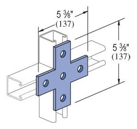 Unistrut P1028-EG Channel Flat Plate