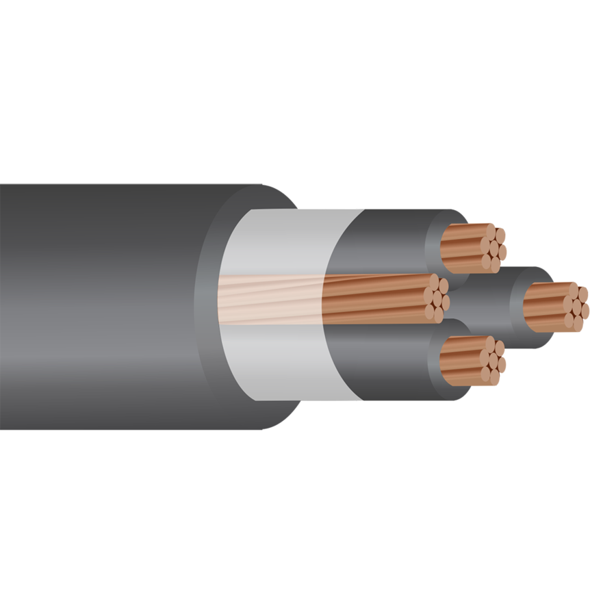 444 Copper SER Cable with 6 Ground Wire Cut to Order Wirenco