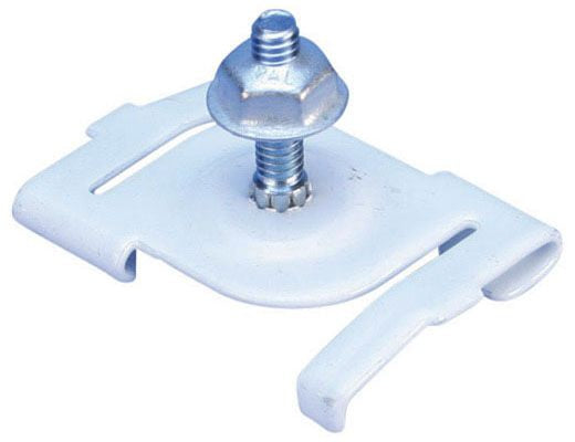 Caddy 4G8WH Track Lighting Twist Clip