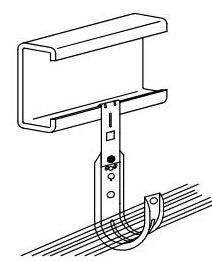 Caddy CAT32AF14 Cable Support J-Hook