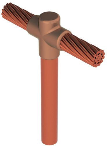 Erico GTC161V Through Cable to Top of Ground Rod Mold