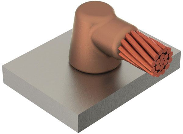 Erico HSC2Q Cable to Steel Mold