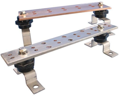 Erico TGBA12L06PT Telecom Grounding Busbar