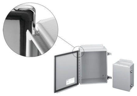 Hoffman Enclosures A1614CHFTC Junction Box
