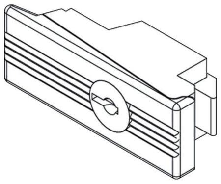 Hoffman Enclosures ATCL Keyed Tumbler Lock Cabinet