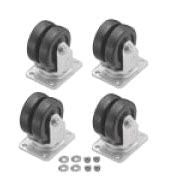 Hoffman Enclosures NCK Data Cabinet Caster Kit